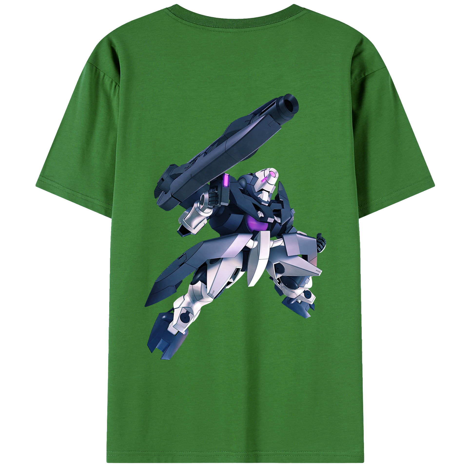 （画像用） 機動戦士ガンダム Mobile Suit Gundam レディース半袖Tシャツ(バックプリント)